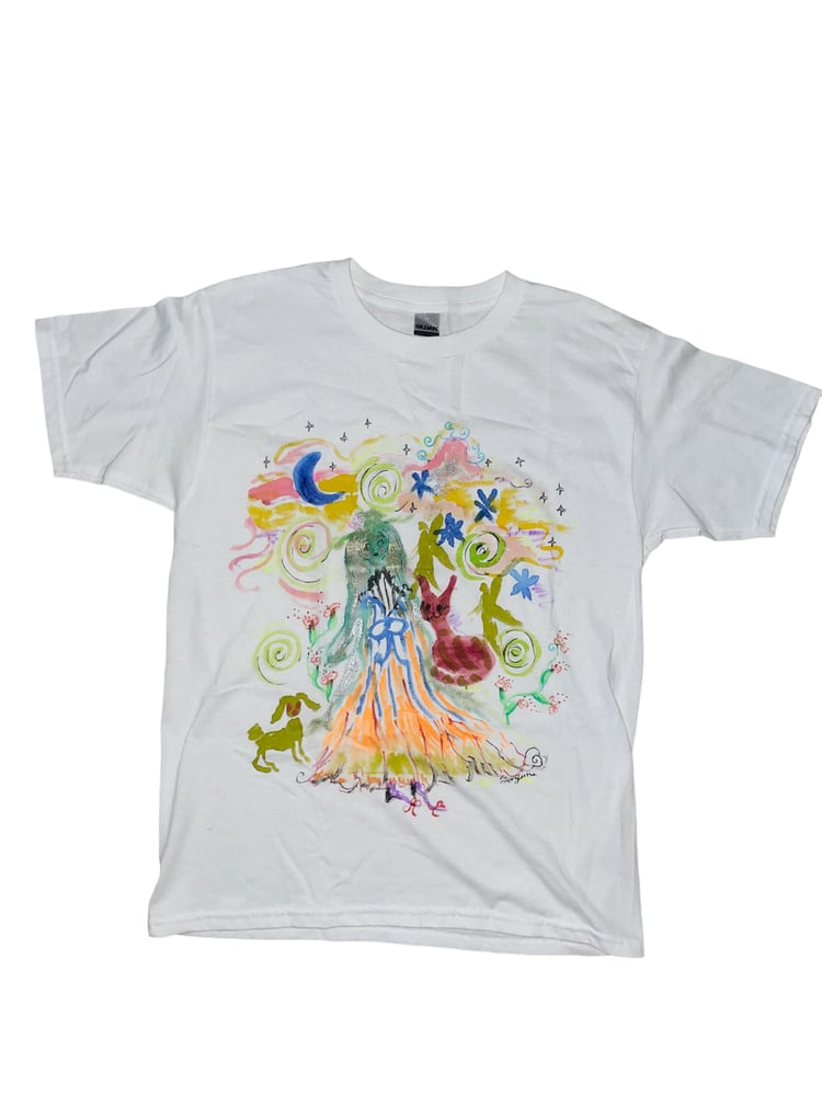 Image of Green Witch Red Cat