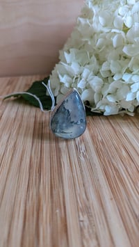 Image 1 of moss agate ring 4 size 9