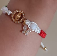 Image 2 of virgin-Mary Mexican bracelet 