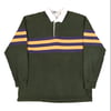 Vintage 90s LL Bean Rugby Shirt - Forest Green