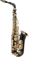 summina Eb Alto Saxophone Brass Lacquered Gold E Flat Sax 82Z Key Type Woodwind Instrument