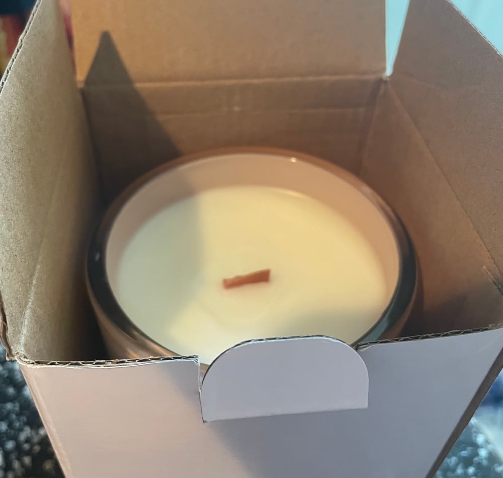 Peach & Tea Candle