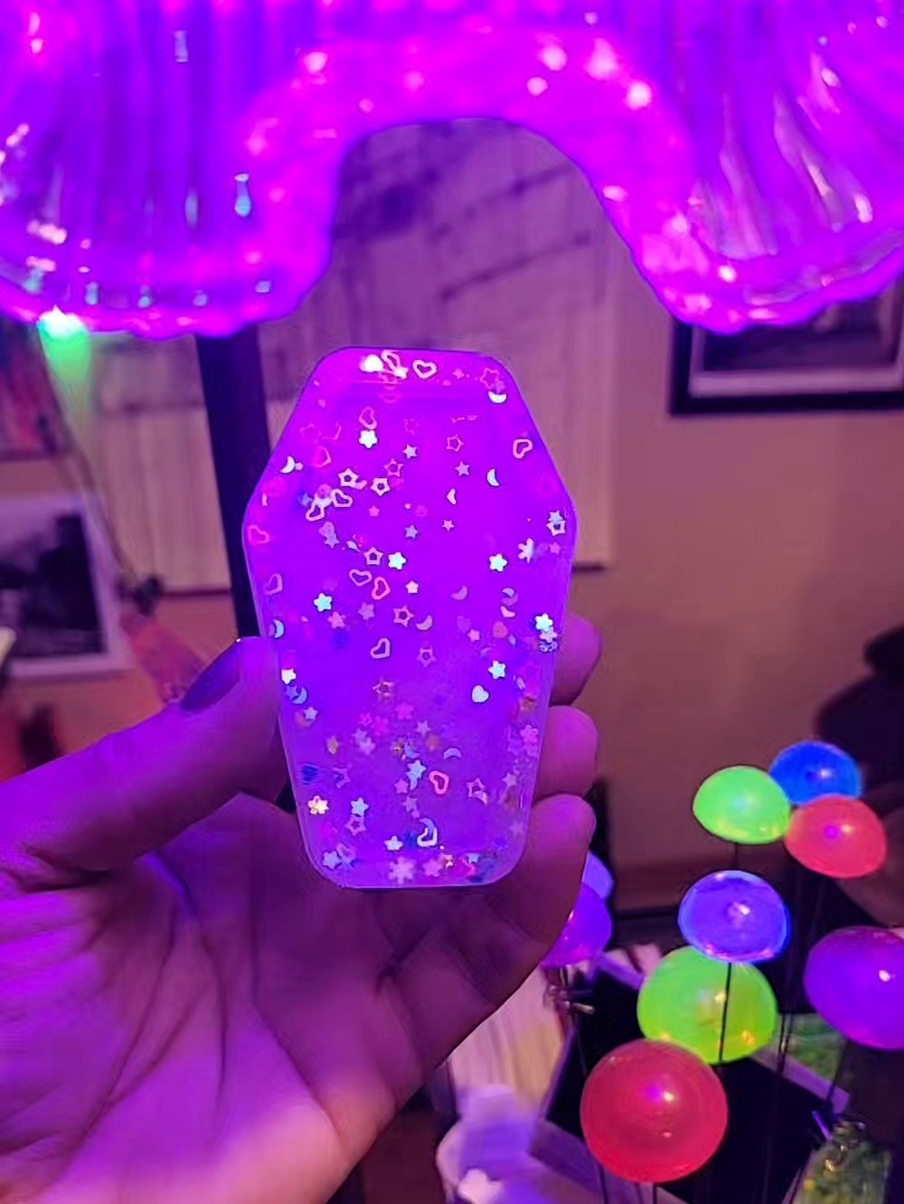 Image of Mini Funfettie Coffin Tray- 2