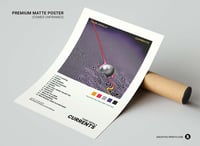 Image 3 of Tame Impala - Currents Album Cover Poster Print (Tracklist)