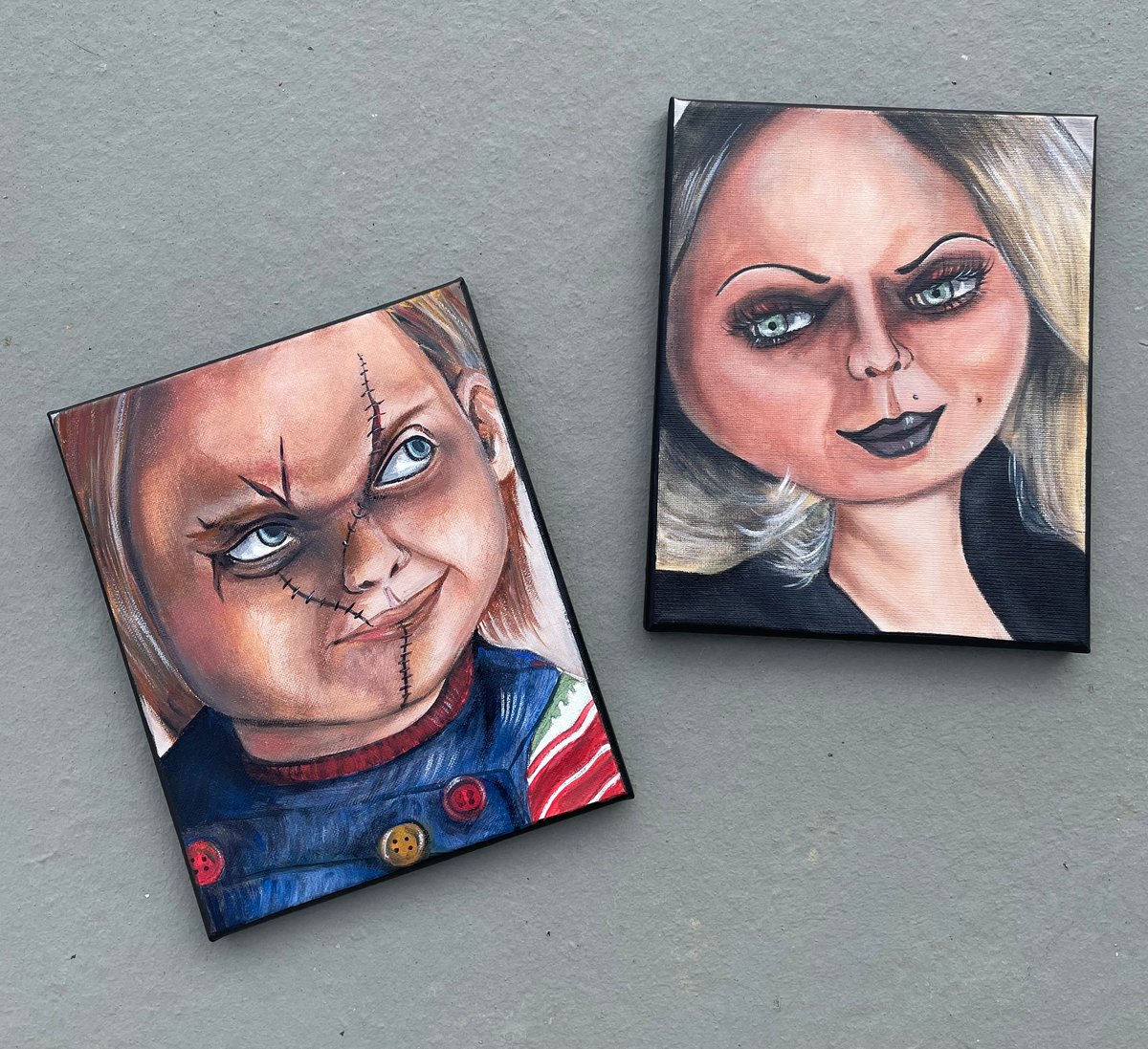 CHUCKY & TIFFANY print bundle | Jenna Hicks Art