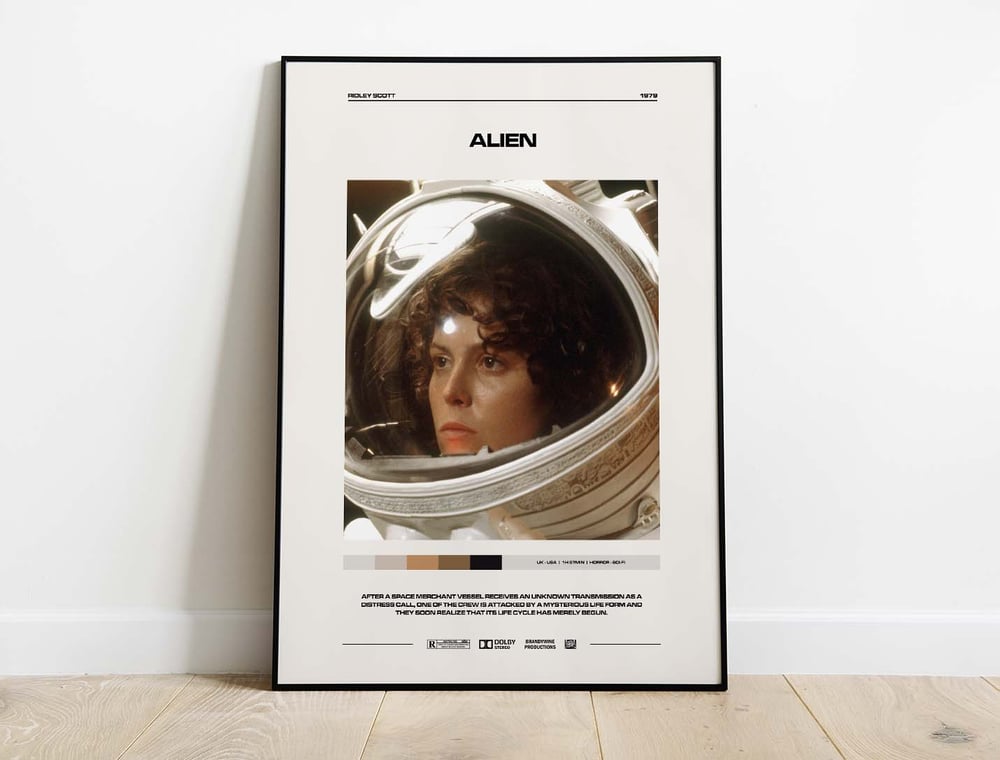 Alien - Ridley Scott Movie Poster Print