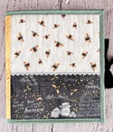 Pre Cut Kit/Floss Flat +/Honey Bee Farm/Original Green Binding