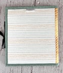 Pre Cut Kit/Floss Flat +/Honey Bee Farm/Original Green Binding