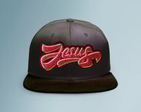 Image 1 of Chenille Jesus Logo Snapback