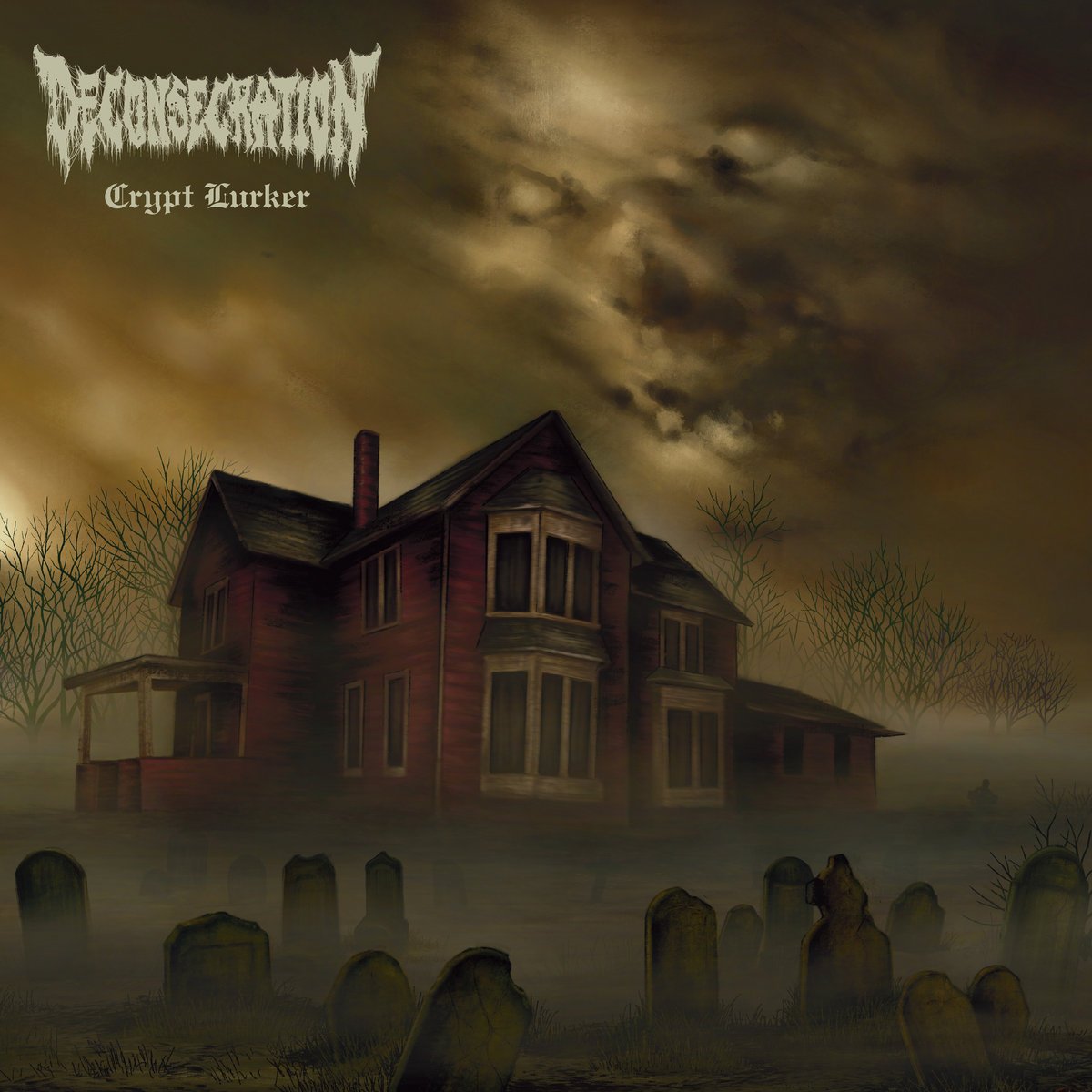 Image of Deconsecration - Crypt Lurking" LP