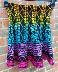 Image 2 of Rainbow Aztec skirt size 10