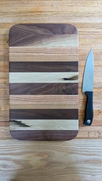 Image 1 of striped cutting board 1