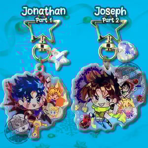 JJBA - Jojo Protagonist Keychains