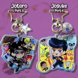 JJBA - Jojo Protagonist Keychains