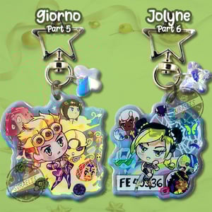 JJBA - Jojo Protagonist Keychains