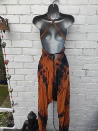 Image 2 of Jewel HAREEM jumpsuit Orange tie dye