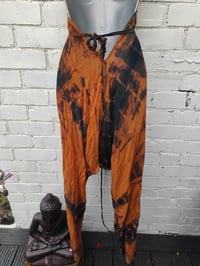 Image 4 of Jewel HAREEM jumpsuit Orange tie dye