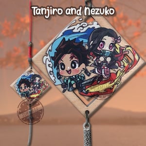 Kimetsu no Yaiba - Wooden Keychains