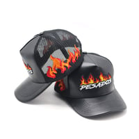 Image 1 of pesados flame snapback