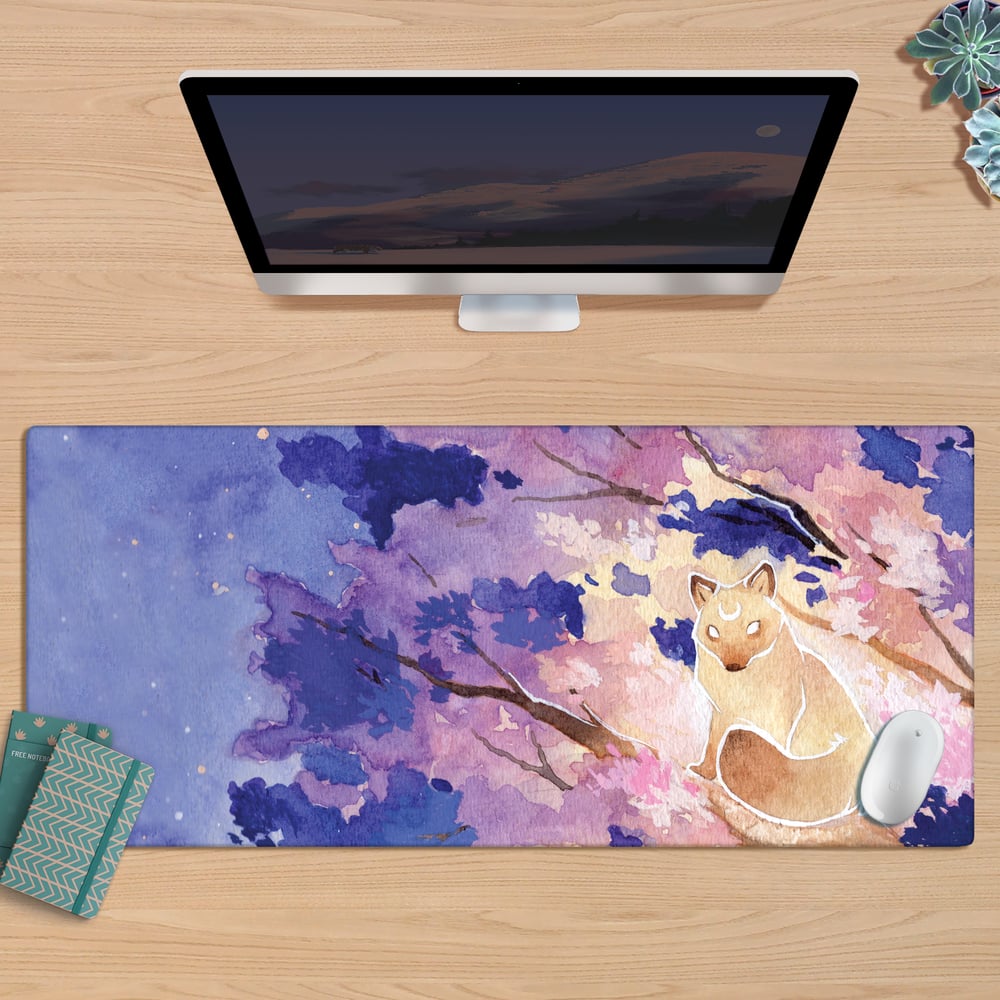 Image of Fox Guardian Mouse Mat - PREORDER