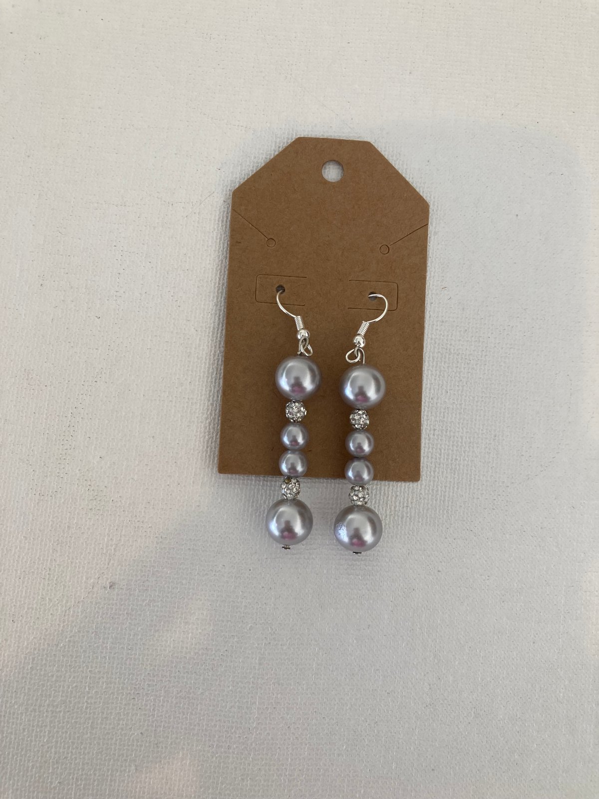 Image of Gray Pearl Earring