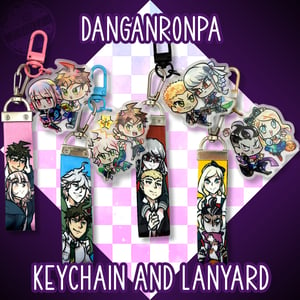 Danganronpa - Couple Lanyard Keychain