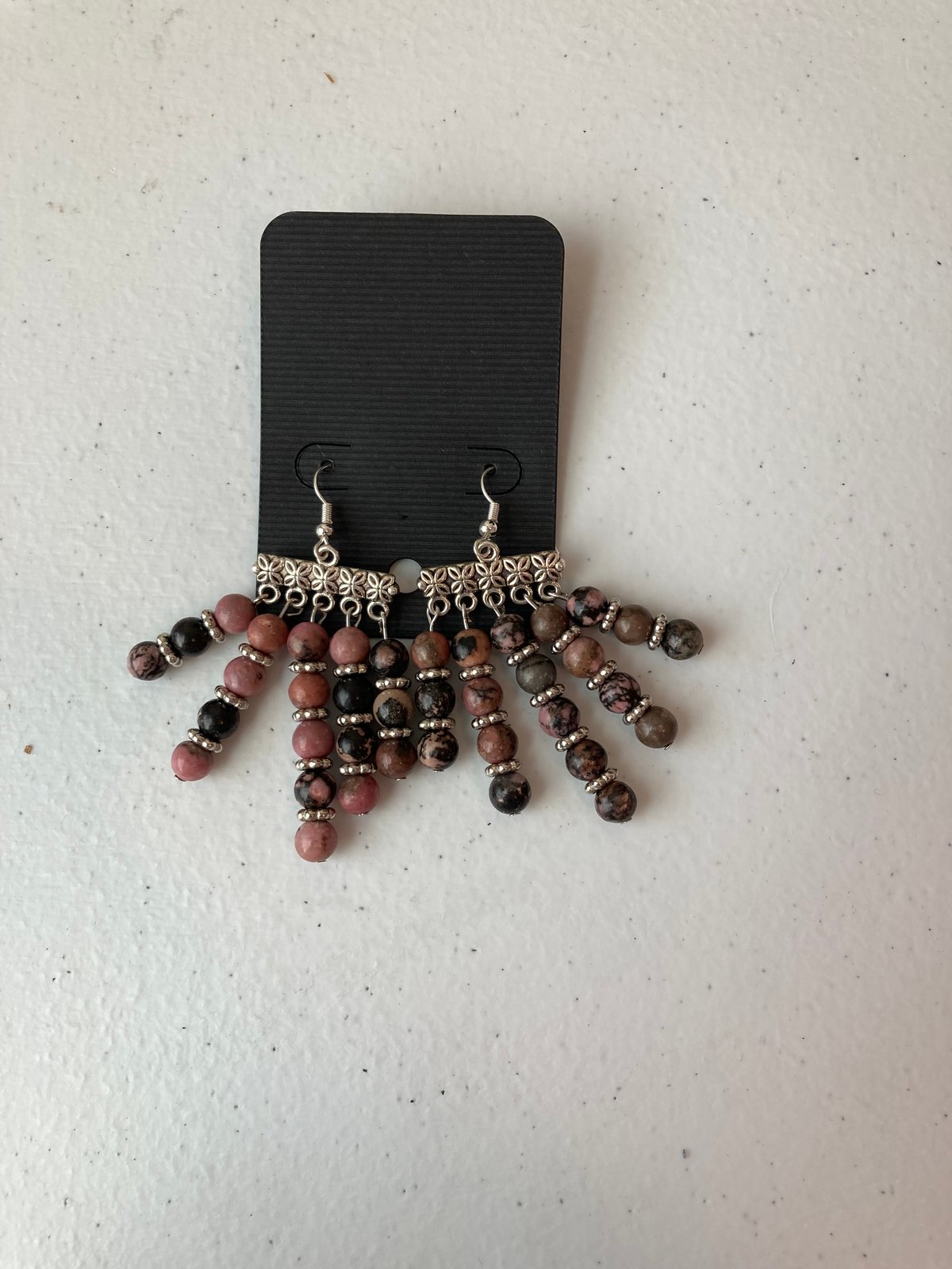 Image of Rhodonite Earring
