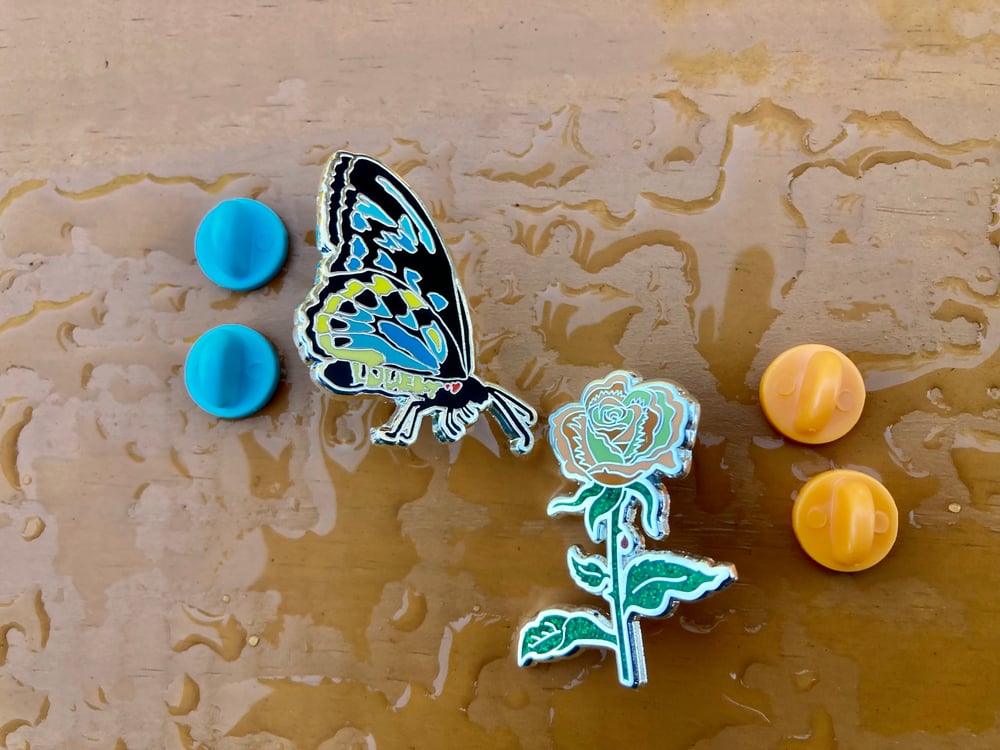 Image of Pollinator Series #5: “Monarch and Mango” 