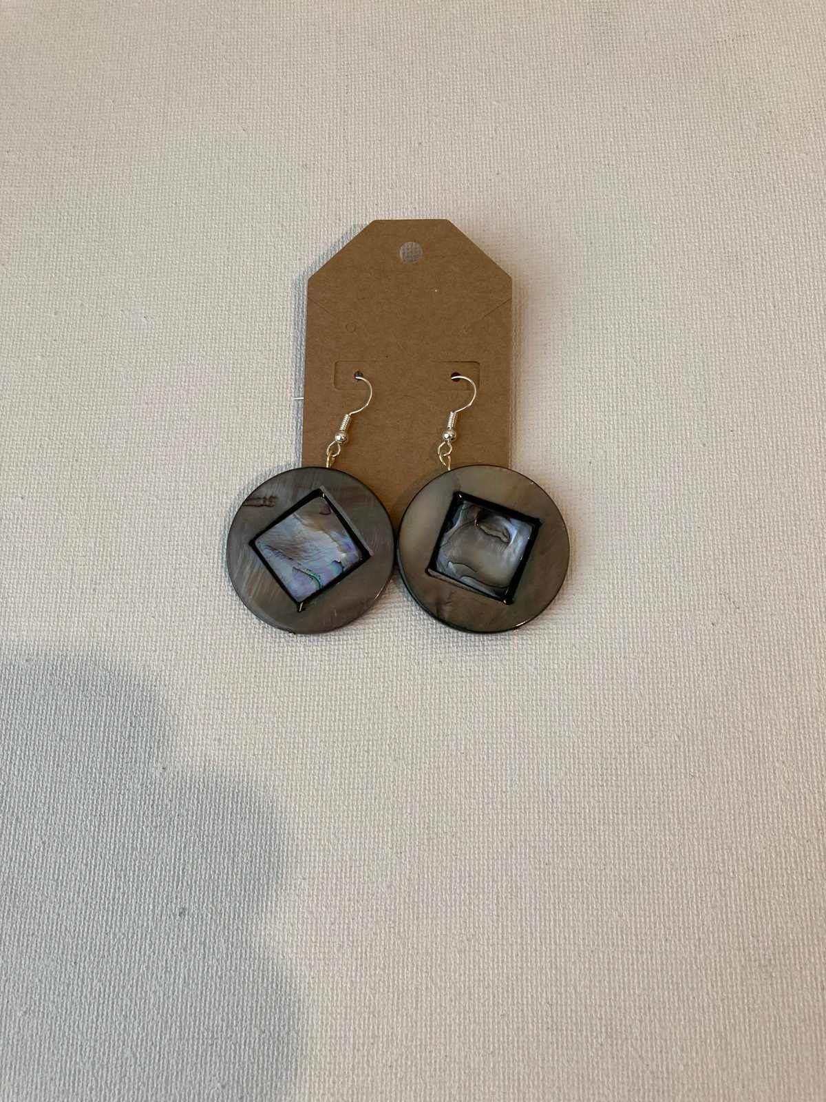 Image of  Abalone Seashell Earring