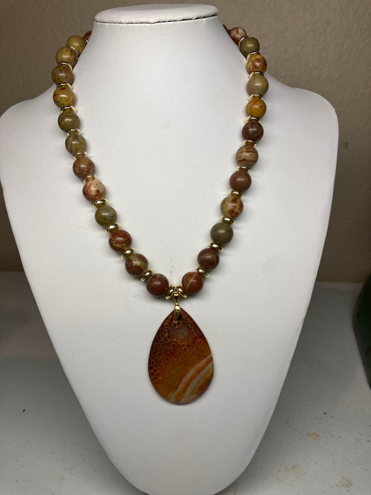 Image of Picasso Jasper Necklace