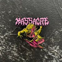 Image 2 of MASSACRE - FROM BEYOND OFFICIAL ENAMEL PIN