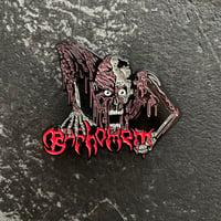 Image 2 of BAPHOMET - THE DEAD SHALL INHERIT OFFICIAL ENAMEL PIN