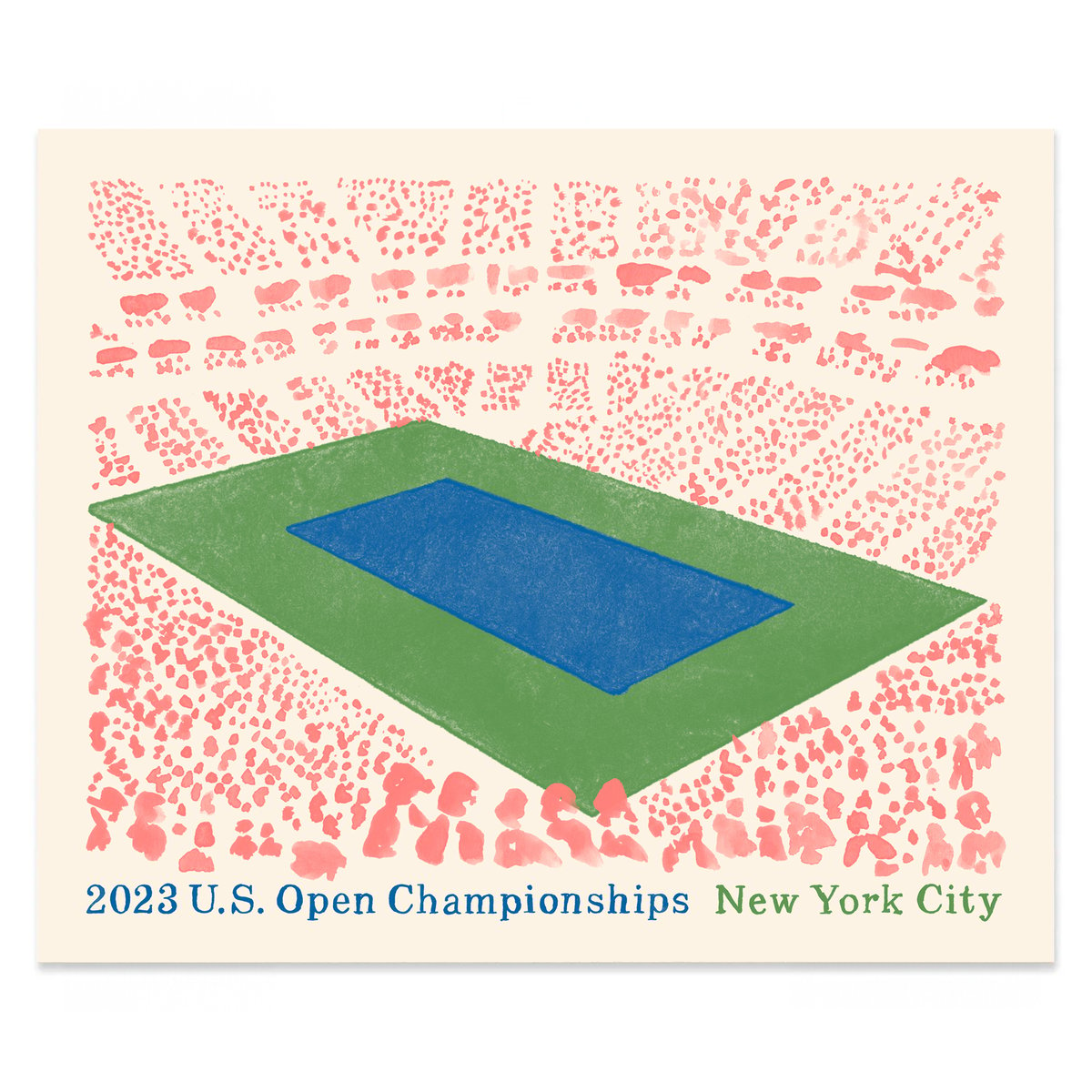 Image of US Open '23 Print