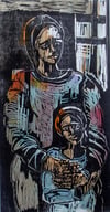 Original woodcut 'Need to Hope'