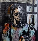 Original woodcut 'Need to Hope'