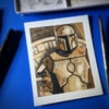Boba Fett w/c sketch