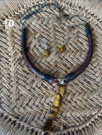 Image 3 of Adjustable Crystal Neckkace Sets