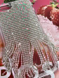 Image 1 of Clear Crystal Flapper Case for the iPhone SE