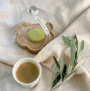 Image of RUBAN MESSAGER écru