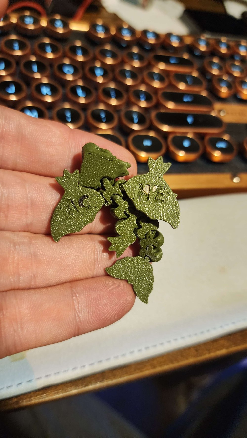 Double-Miniature Teacup Mosquito Dragons (Keychain Dragons)