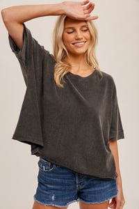 Image 5 of Cotton Boxy Tee - 3 colors 