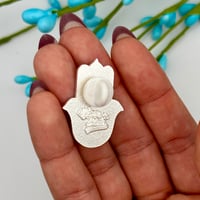 Image 5 of Hamsa Enamel Pin