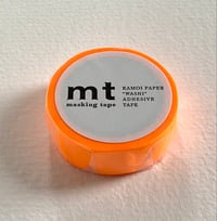 Image 1 of Shocking Orange mt Washi Tape