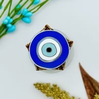 Image 2 of Evil Eye Enamel Pin 