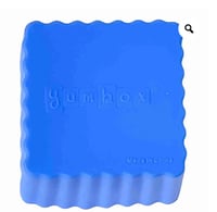 Image 4 of Yumbox Mini Silicone Bento Cubes Blue and Green