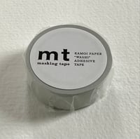 Image 1 of Pastel Pearl Gray mt Washi Tape