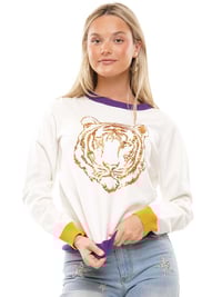Image 2 of Game Day LSU Sweater
