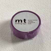 Image 1 of Matte Purple mt Washi Tape