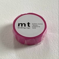 Image 1 of Matte Pink mt Washi Tape
