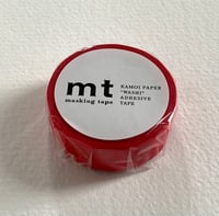 Image 1 of Matte Red mt Washi Tape